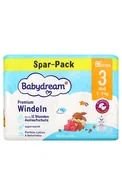 BABYDREAM MIDI3 AUTIŅBIKSĪTES, 5-9KG,  86GAB.