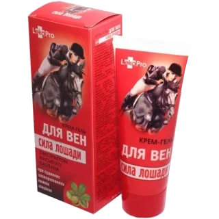 Zirgu Spēks vēnām krēms-gels, 75 ml