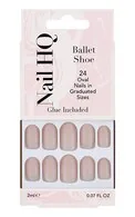 NAIL HQ OVAL BALLET SHOE MĀKSLĪGO NAGU KOMPLEKTS