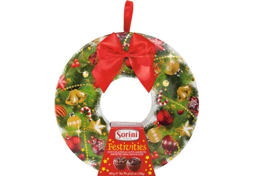 Коробка шоколадных конфет Sorini Festivities, 188 г