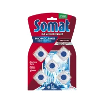 LĪDZEKLIS TRAUKU MAZGĀJAMĀS MAŠĪNAS TĪRĪŠANAI SOMAT MACHINE CLEANER, 5GAB.