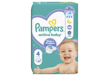AUTIŅBIKSĪTES PAMPERS AB S4 9-14KG 46GB.