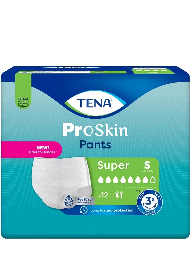 Tena Pants Super S biksītes, 12 gb.