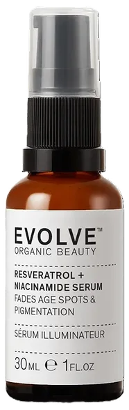 Evolve Resveratrol + Niacinamide serums, 30 ml
