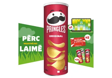 SĀĻĀ UZKODA ORIGINAL PRINGLES 165G