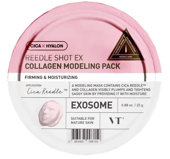 Маска для лица VT Cosmetics Reedle Shot EX Collagen Modeling Pack, 25 г