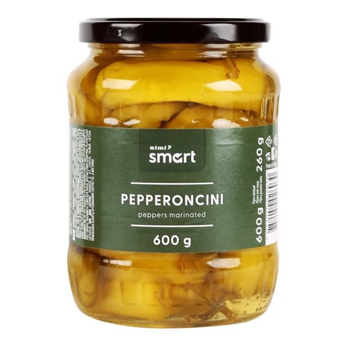 PEPPERONCINI PIPARI RIMI SMART MARIN. 600G/260G