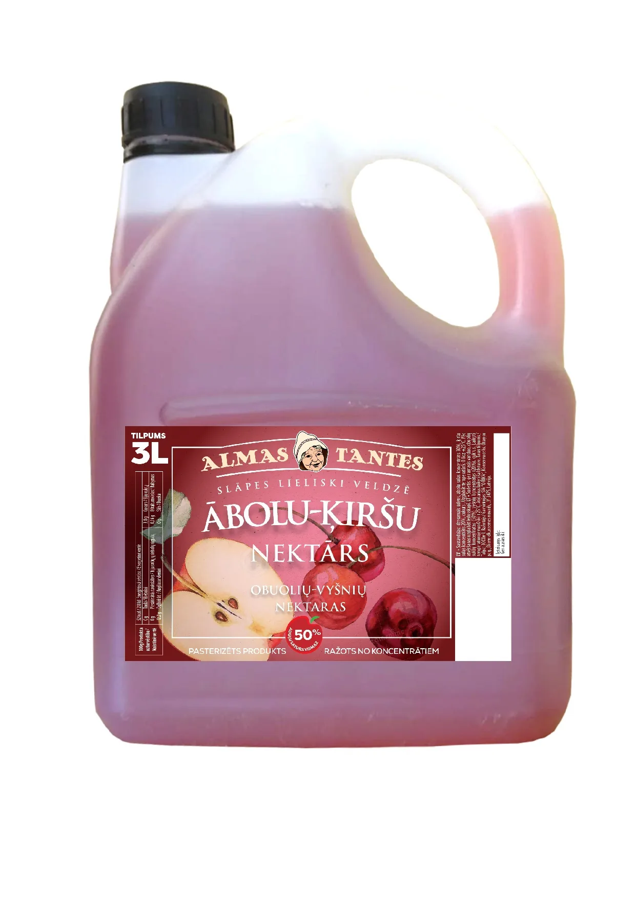 NEKTĀRS ALMAS TANTE ĀBOLU-ĶIRŠU, HDPE, 3L