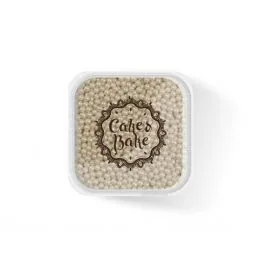 DEKORI CUKURA PĒRLĪTES GAIŠI BĒŠAS 400G CAKE&BAKE