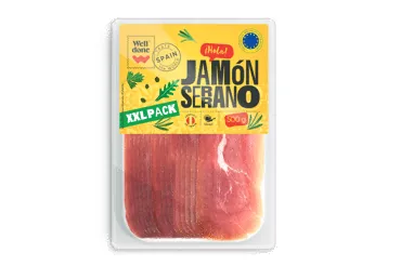 VĪTINĀTS CŪKGAĻAS ŠĶIŅĶIS JAMON SERRANO WELL DONE 500G