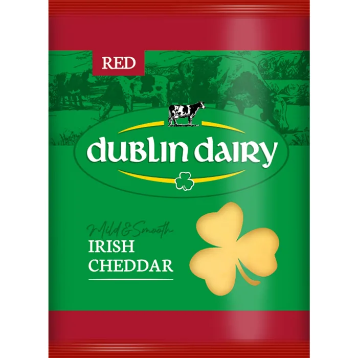 SIERS DUBLIN DAIRY ČEDARAS ĪRU SARKANAIS ŠĶĒLĒS 150G