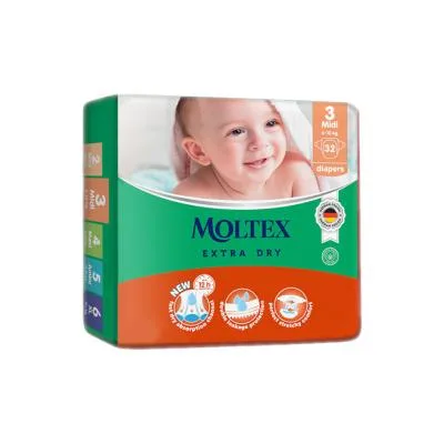 Moltex Extra Dry autiņbiksītes 3 midi N32