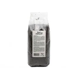 KVINOJA MELNĀ 1KG JUST NATURE