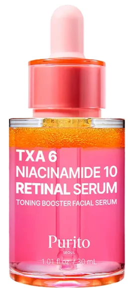 Purito Txa 6 niacinamide 10 retinal serums, 30 ml