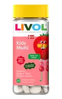 LIVOL KIDS MULTI AR ZEMEŅU GARŠU, 60 TABLETES