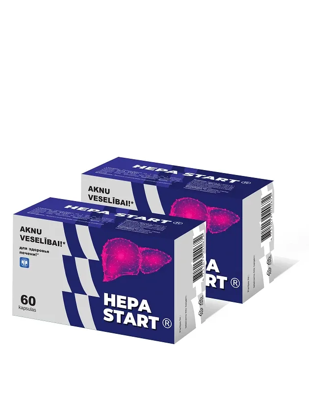 Hepa start® komplekts, 60 x 2 kapsulas