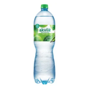 MINERĀLŪDENS AKVILE AR LAIMA SMARŽU VIEGLI GĀZĒTS 1.5L