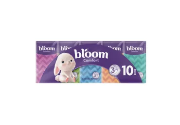 KABATLAKATIŅI BLOOM COMFORT 3KĀRTAS 10X10GAB.