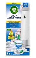 AIR WICK ACTIVE FRESH LINEN & WHITE ORCHID AUTOMĀTISKAIS GAISA ATSVAIDZINĀTĀJS, KOMPLEKTS, 228ML