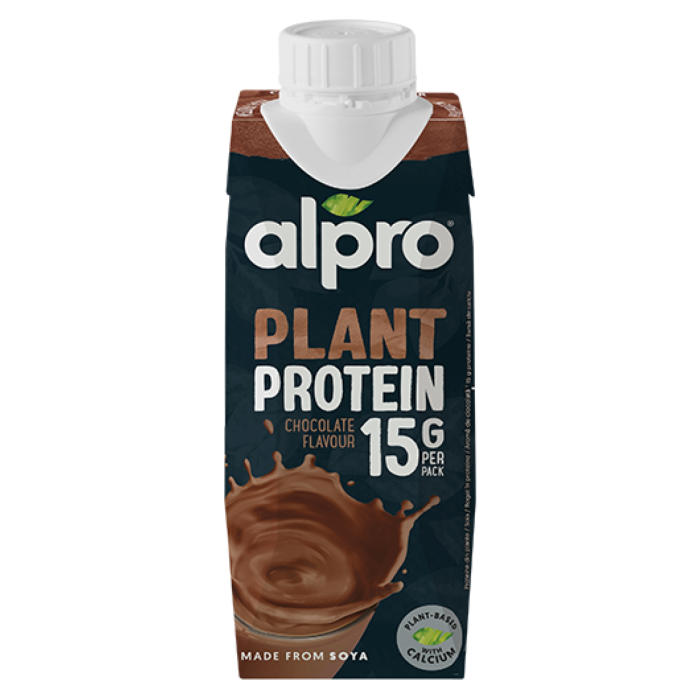 SOJAS PROTEĪNA DZĒRIENS ALPRO AR ŠOKOLĀDES GARŠU, VEGĀNISKS 250ML