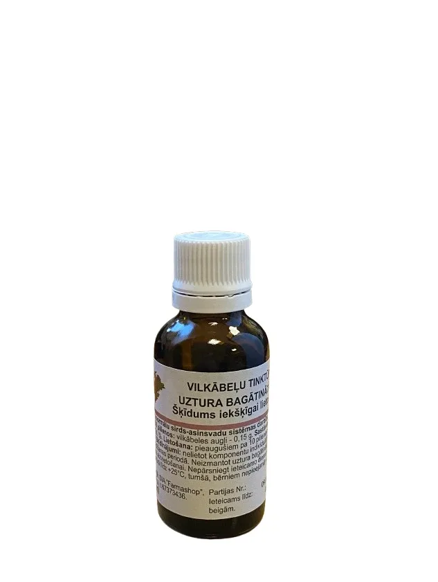 Biolik vilkābeles tinktūra, 25 ml