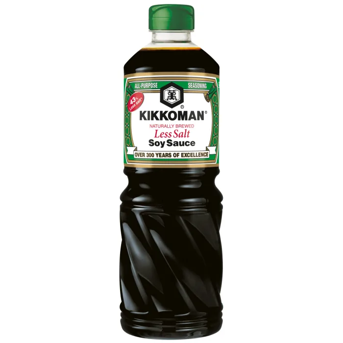 SOJAS MĒRCE KIKKOMAN PAR 43% MAZĀK SĀLS 975ML