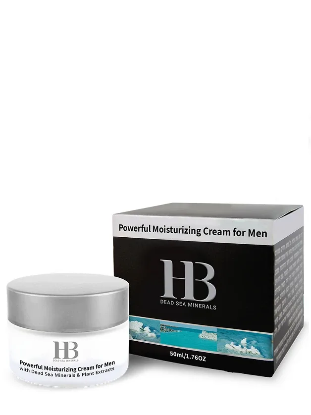 H&B spēcīgs mitrinošs krēms vīriešiem, 50 ml