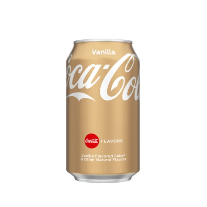 GĀZĒTS DZĒRIENS COCA COLA AR VANIĻAS GARŠU 330ML