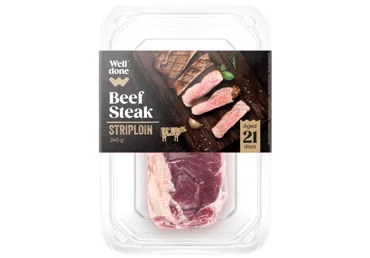 BRIEDINĀTS FILEJAS STEIKS WELL DONE 240G