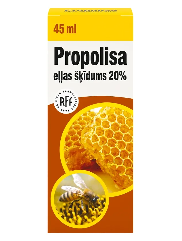 Propolisa eļļas sķīdums, 45 ml