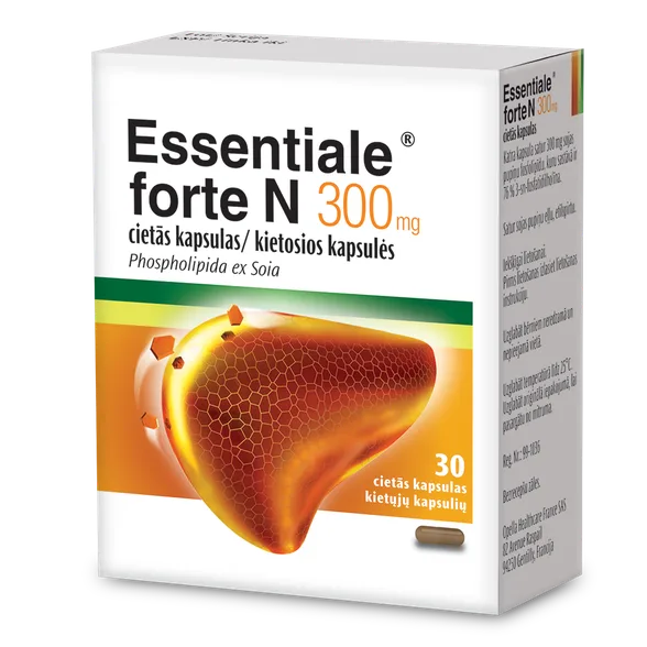 Essentiale Forte N 300 mg kapsulas, 30 gab.