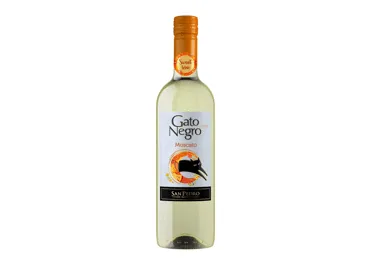 Белое вино Gato Negro Moscato сладкое 12%, 0,75 л
