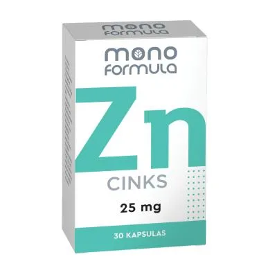 Mono Formula Cinks 25 mg kapsulas N30