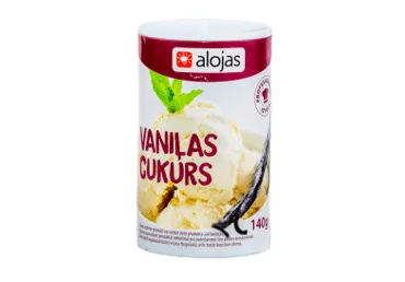 VANIĻAS CUKURS ALOJAS 140G
