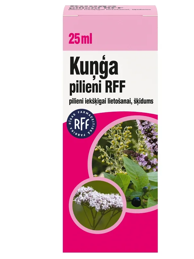 RFF kuņģa pilieni, 25 ml