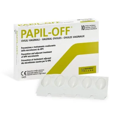 Papil Off vaginālās svecītes N10