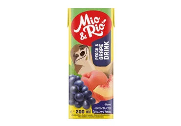 SULAS DZĒRIENS MIO&RIO PERSIKU-VĪNOGU 0,2L
