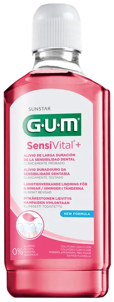Gum Sensivital+ mutes skalojamais līdzeklis, 300 ml