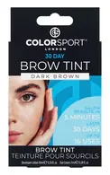 COLORSPORT LONDON 30 DAY BROW TINT UZACU KRĀSOŠANAS KOMPLEKTS, DARK BROWN