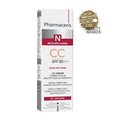 Pharmaceris N Capilar Tone SPF30 CC sejas krēms 40 ml
