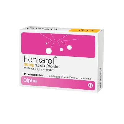 Fenkarol 50 mg tabletes N15
