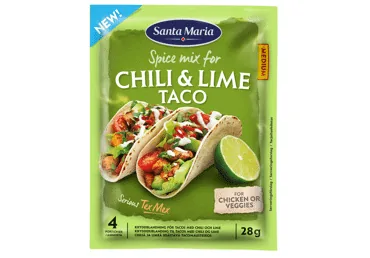 TAKO GARŠV. SANTA MARIA CHILI&LIME 28G