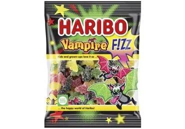 ŽELEJAS KONFEKTES VAMPIRE SAUER HARIBO 175G