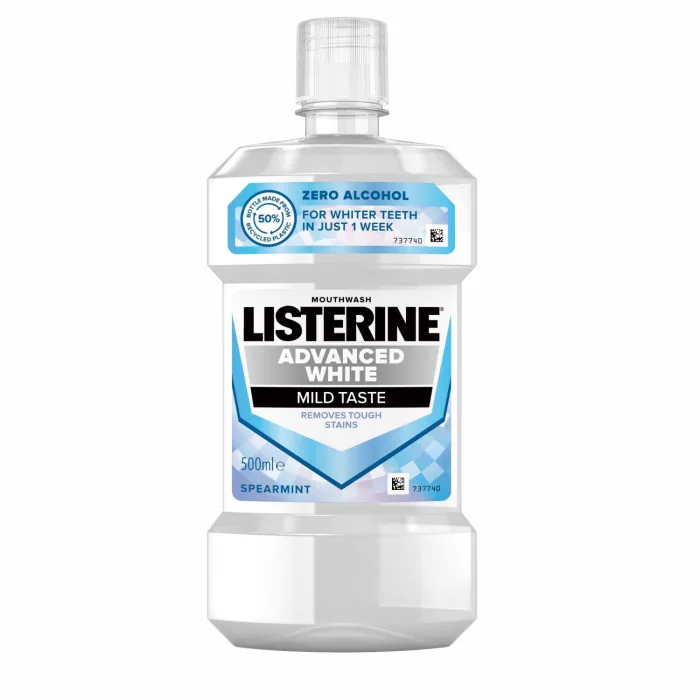 Mutes skalojamais līdzeklis Listerine Advanced White 500 ml
