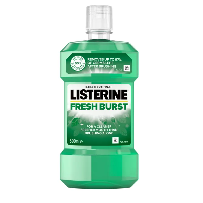 ANTIBAKTERIĀLS MUTES SKALOJAMAIS LĪDZEKLIS LISTERINE 500ML