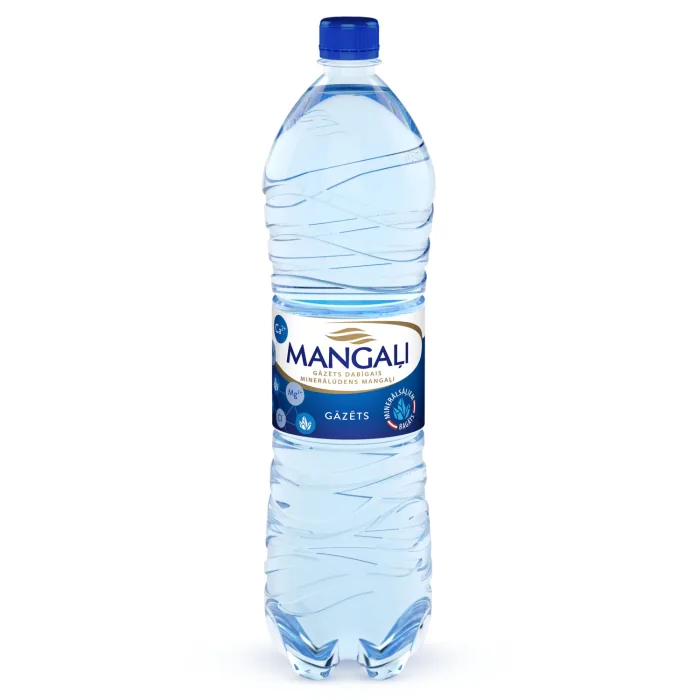 MINERĀLŪDENS MANGAĻI GĀZĒTS 1,5L