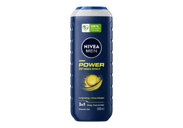DUŠAS ŽELEJA NIVEA MEN POWER VĪRIEŠIEM 500ML