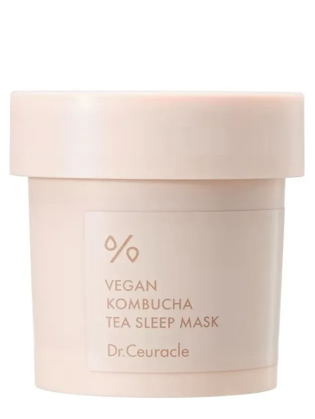 Dr. Ceuracle Vegan Kombucha Tea nakts maska sejai, 100 g
