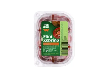 TOMĀTI ĶIRŠU MINI ZEBRINO WELL DONE 250G