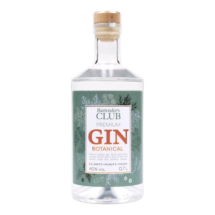 Džins Bartender's Club Premium 40% 0,7 l